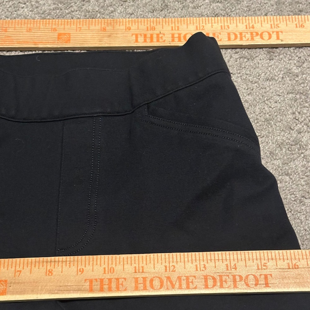 Spanx Small Pants Capri Ponte 20251q Pull On Peddle Pusher Black Timeless - Picture 9 of 10